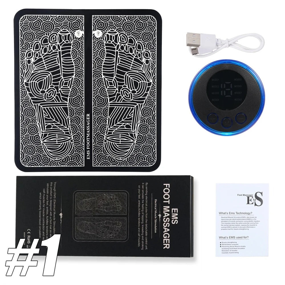 Electrofeet - Terapia de electromasaje donde sea!!!