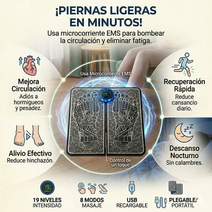 Electrofeet - Terapia de electromasaje donde sea!!!