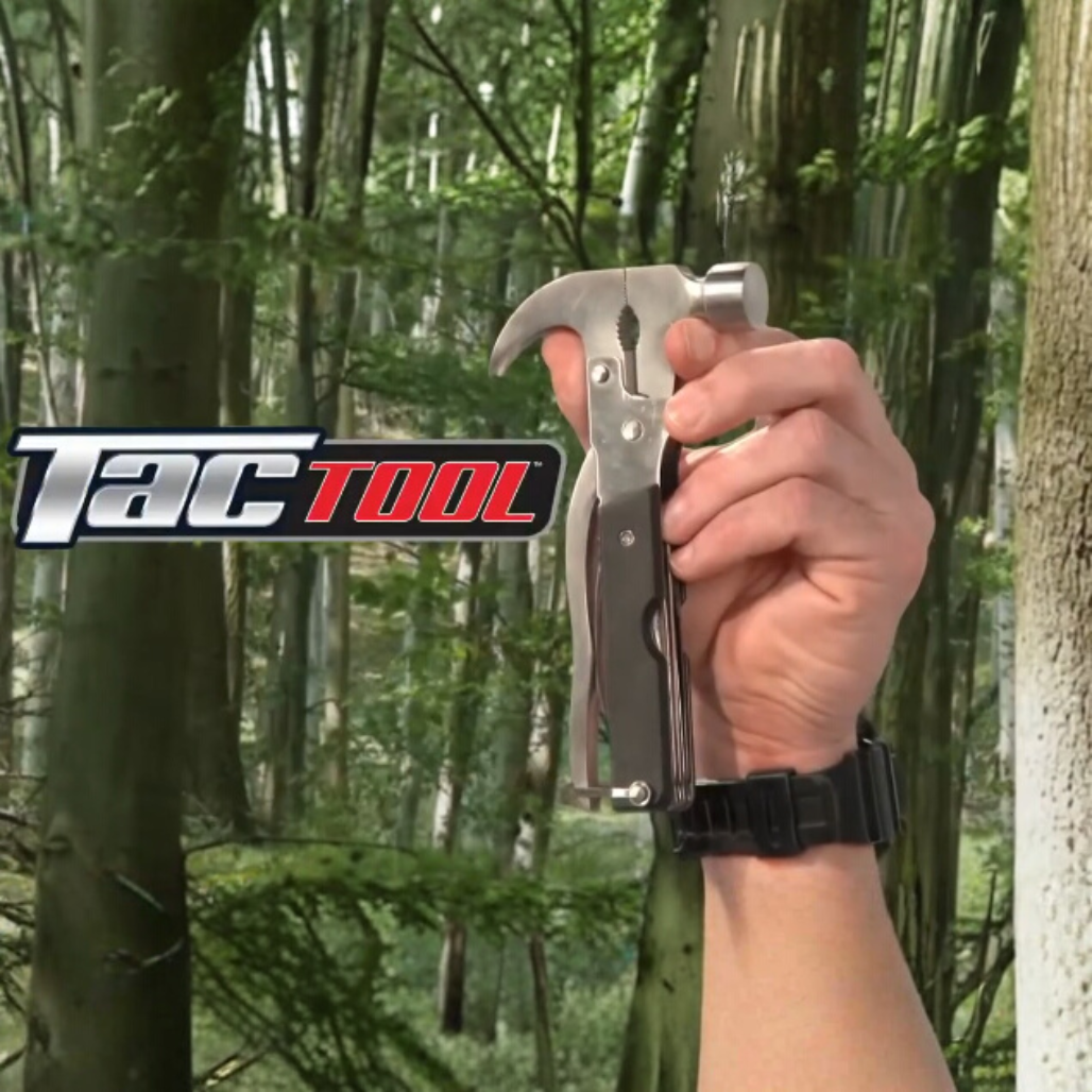 Tactool - Martillo Multiherramienta Portatil 18 en 1